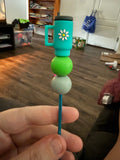 Blue cup stuffy stick