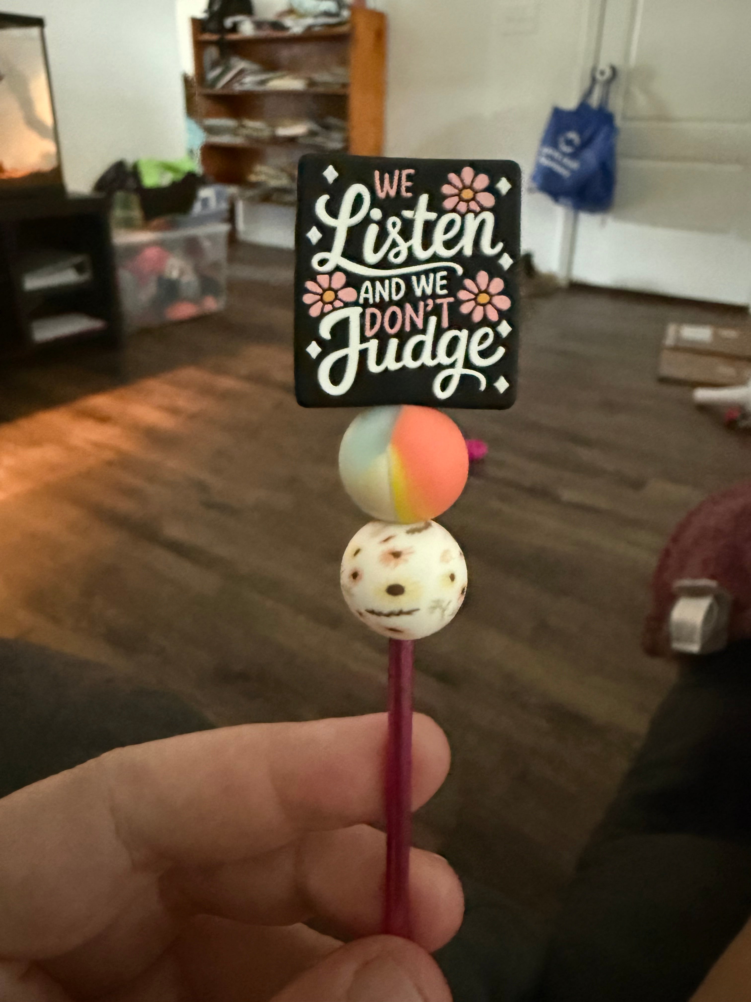 We listen stuffy stick
