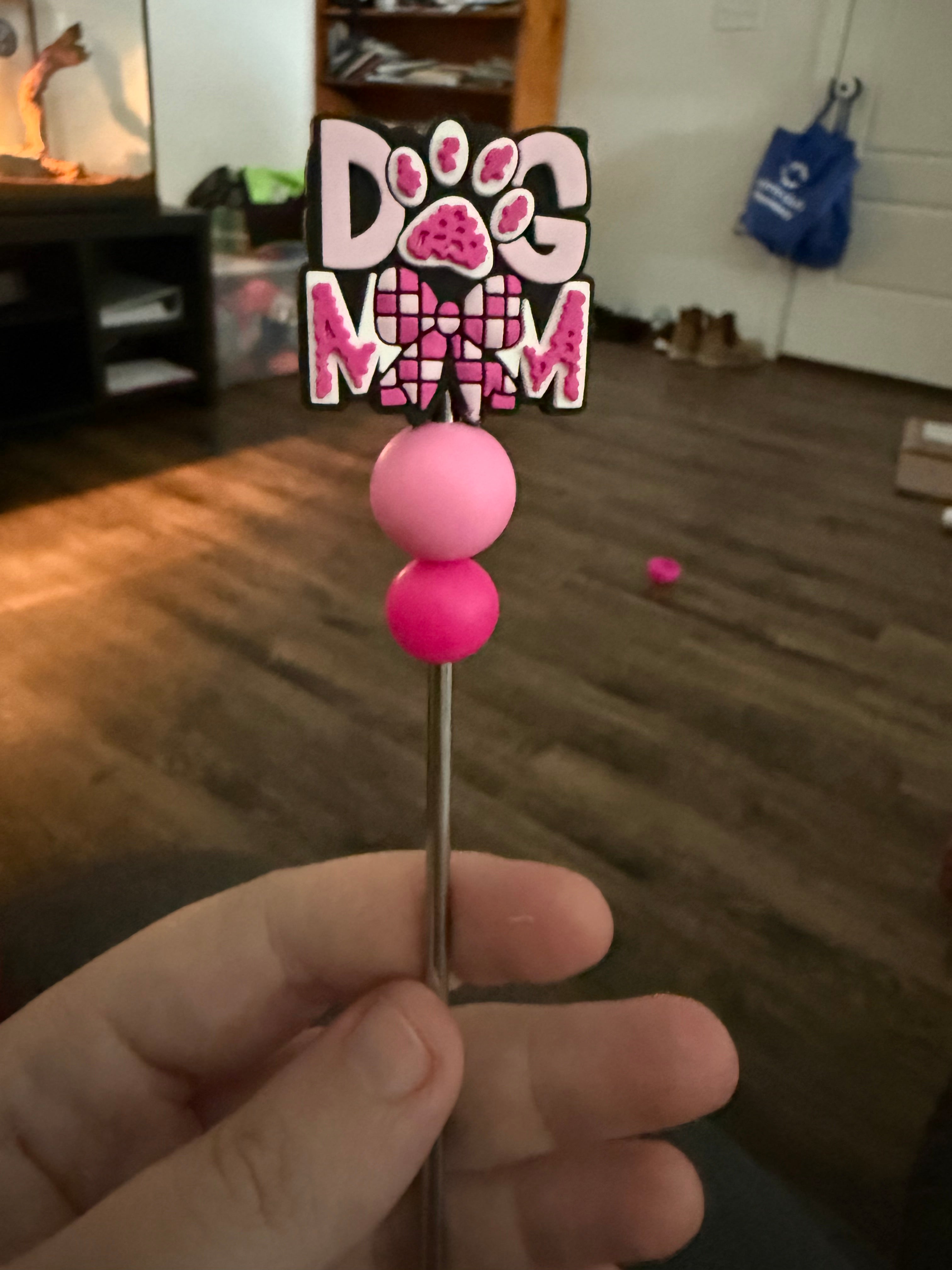 Dog mom stuffy stick