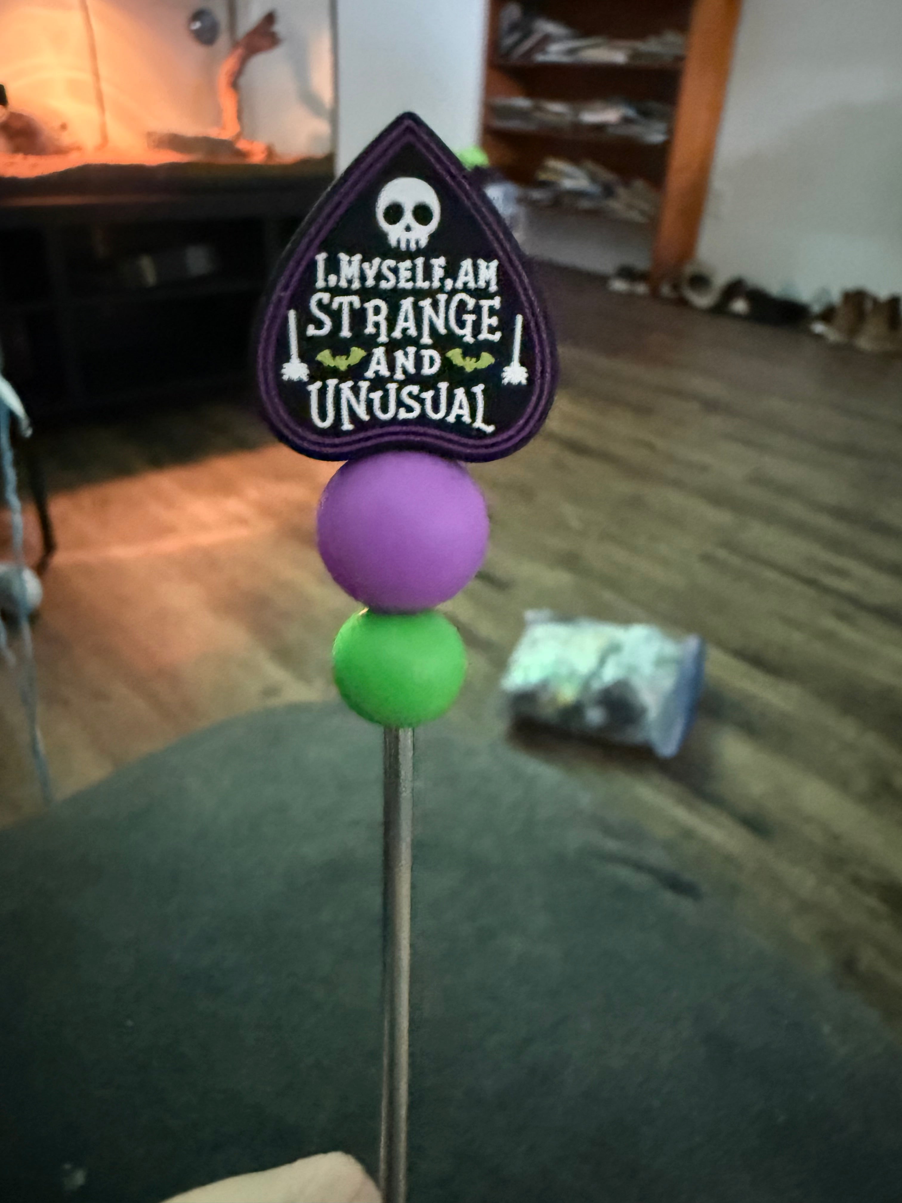 Strange stuffy stick