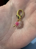 Star stitch marker~ Dark pink