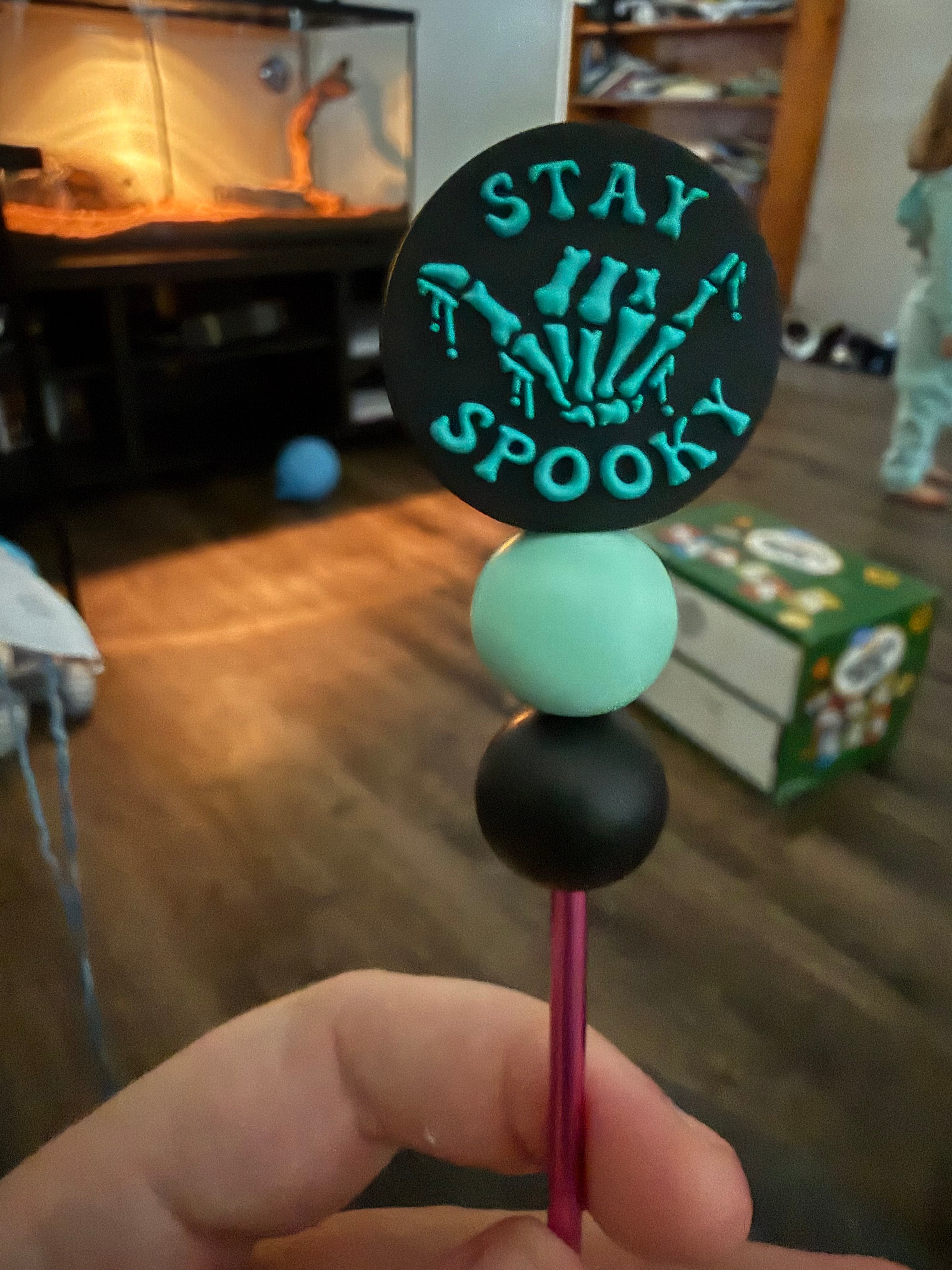 Stay spooky stuffy stick