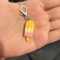 Yellow popsicle stitch marker