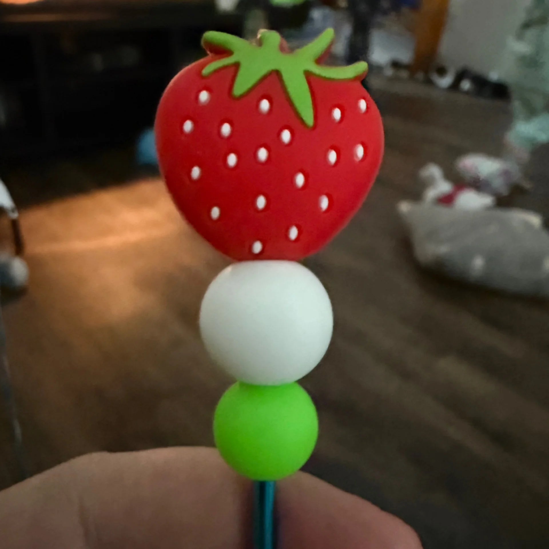 Strawberry stuffy stick