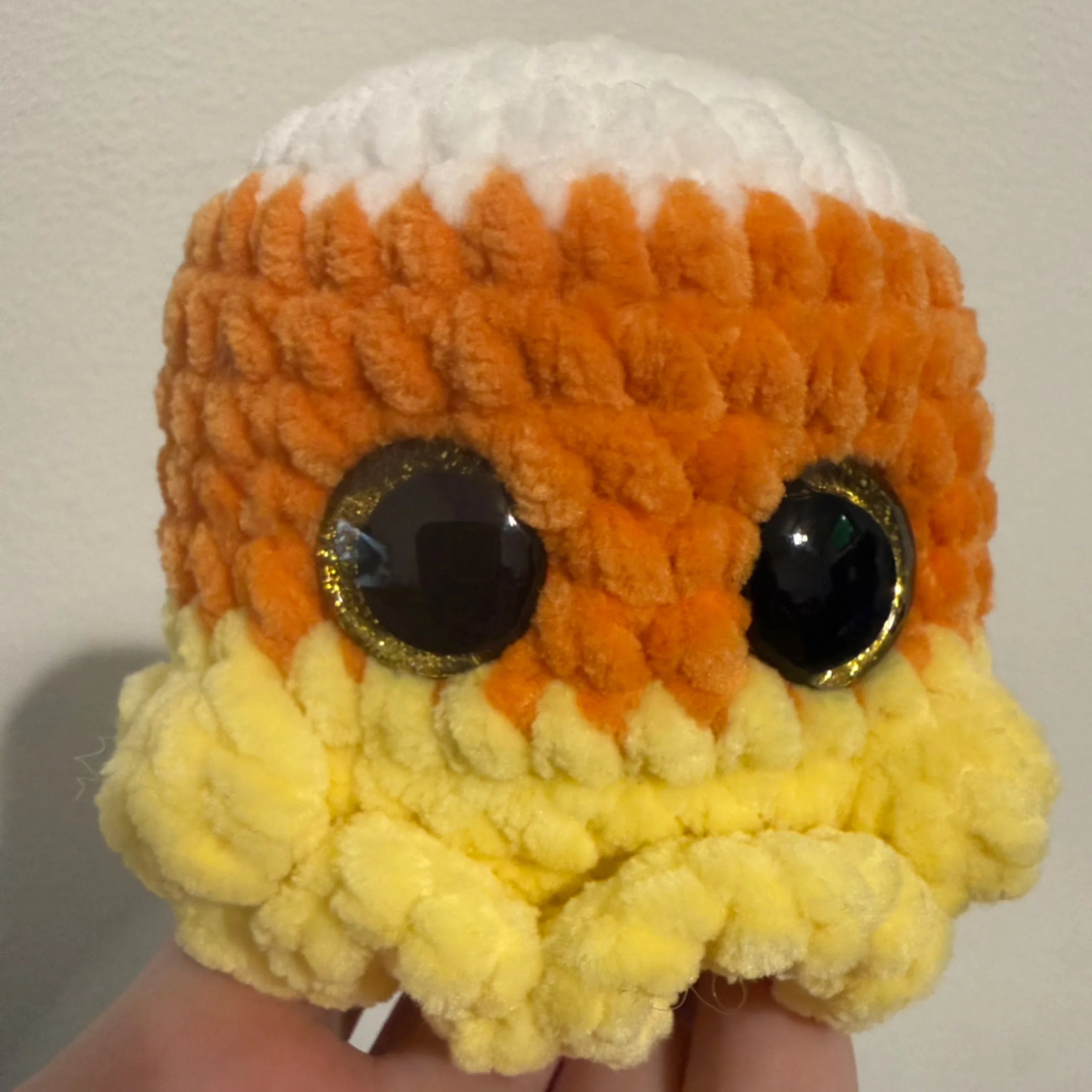 Candy corn ghost