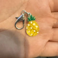 Pineapple stitch marker (small clasp)