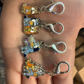 Blue healer stitch marker set