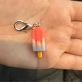 Ice cream stitch marker (small clasp)